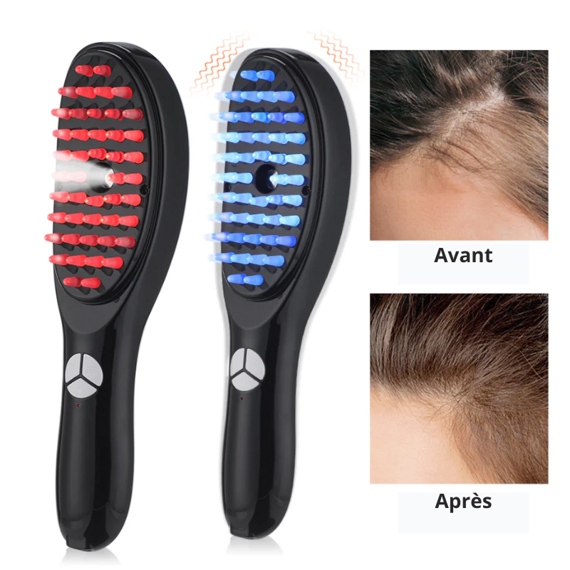 Brosse de Luminothérapie, Croissance Capillaire et Santé des Cheveux