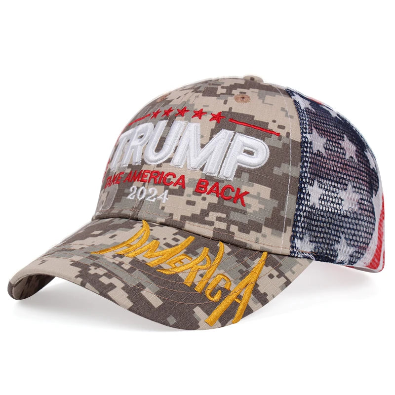 New Donald Trump Cap USA Embroidery Batch Hat Caps Keep America Great Snapback Presidential Cap Unisex