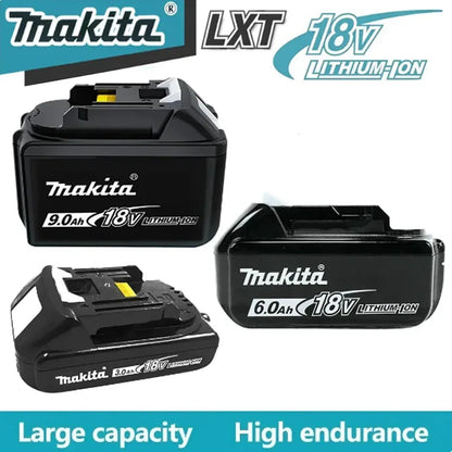 Batterie rechargeable Makita 18V 9Ah, 6Ah, 5Ah Charge rapide