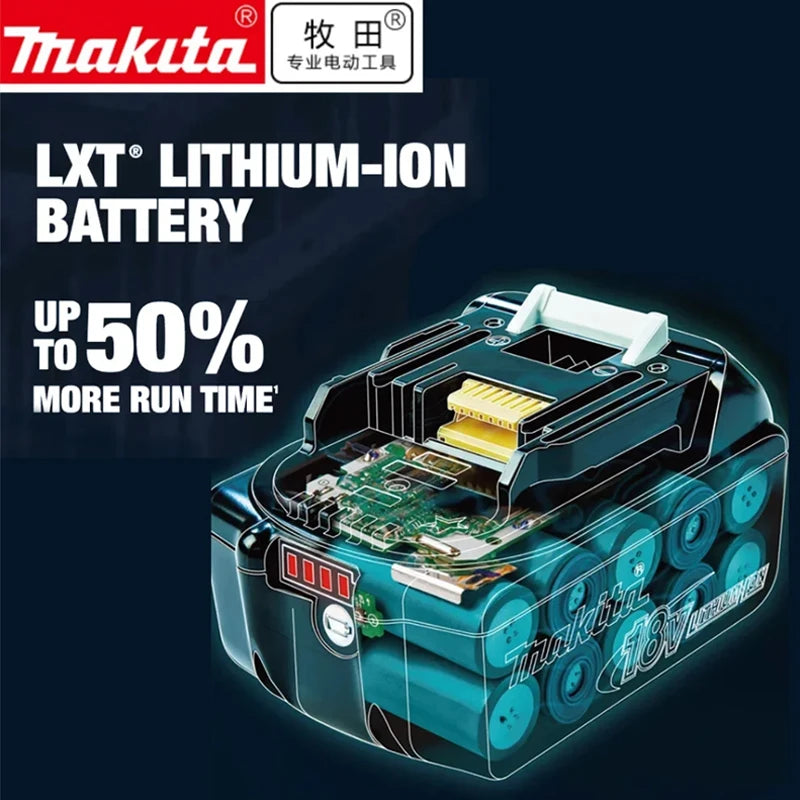 Batterie rechargeable Makita 18V 9Ah, 6Ah, 5Ah Charge rapide