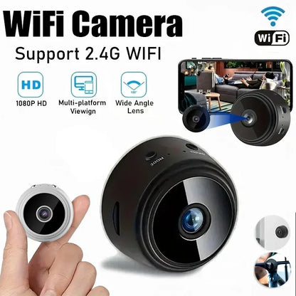 Caméra HD 720P - WiFi - Surveillance mobile - Application à distance - discrète