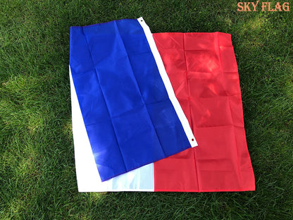 Drapeau Français Original 60 x 90 ou 90 x 150cm. Neuf, France, Euro2024