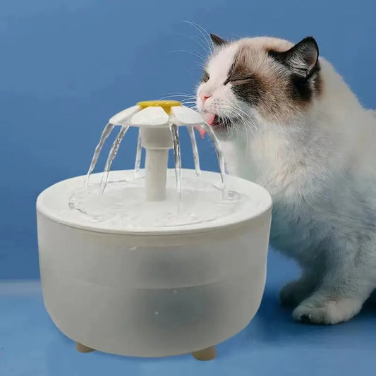 Fontaine à Eau Automatique pour Chats : Filtration USB, Bol Silencieux 1200mL