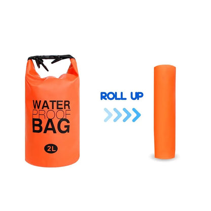 Sac étanche 2 litres - Natation - Kayak - Flottaison - Voile - Canoë - Plongée