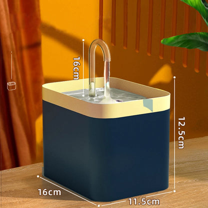 Fontaine à eau pour chat ultra-silencieuse - Distributeur automatique 1.5L avec filtre intelligent et pompe anti-surchauffe