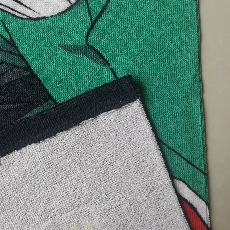 Dragon Ball et Naruto : Serviette de plage microfibre, séchage rapide, légère et douce pour nager.