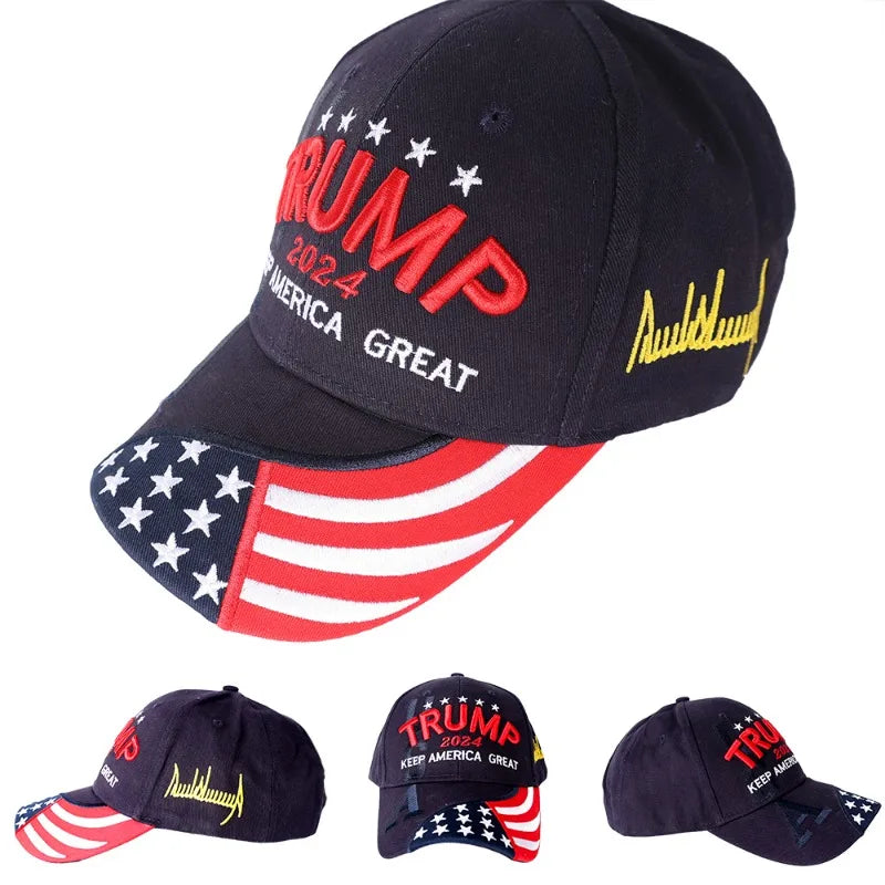 Trump Hat MAGA Hat Take America Back MAGA USA Embroidery Adjustable Baseball Cap For Men Women