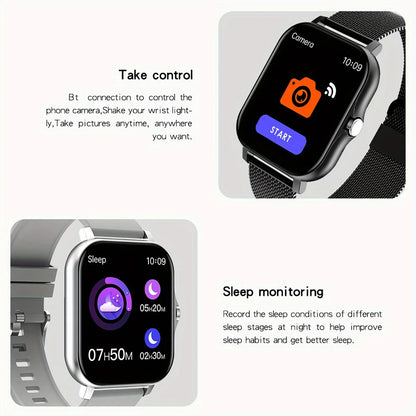 Montre intelligente écran tactile sport fitness appel BT montre 2024 Xiaomi cadeau