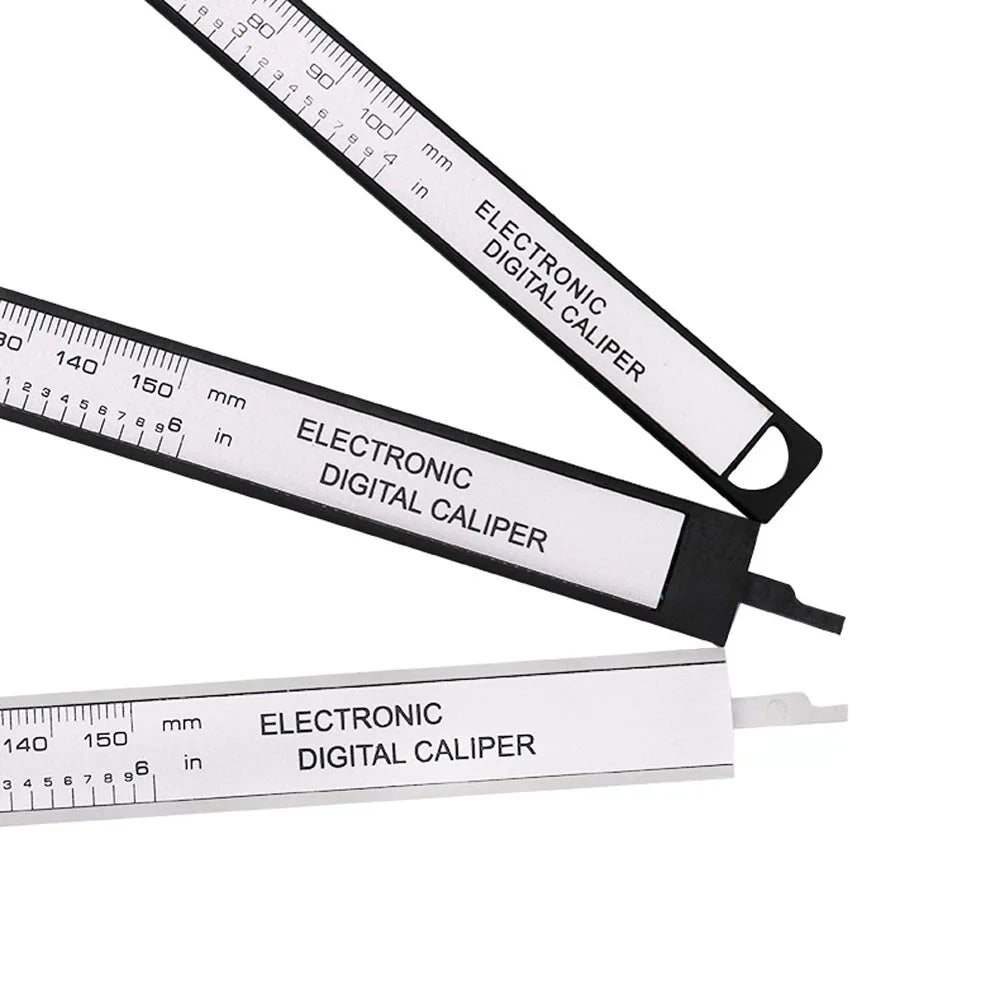 Electronic Digital Caliper Carbon Fiber Dial Vernier Caliper Gauge Micrometer Measuring Tool Digital Ruler