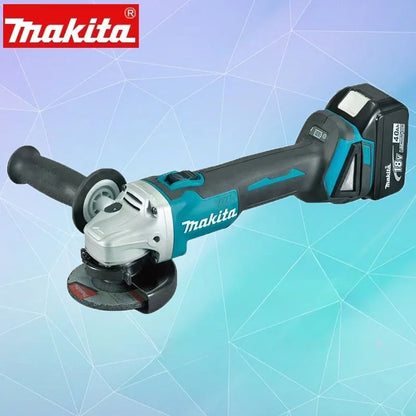 Meuleuse d'angle électrique Makita 18V DGA404, machine de coupe rechargeable