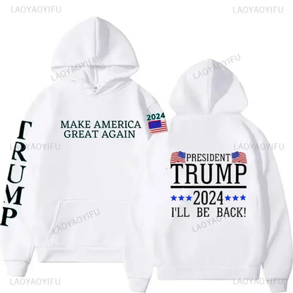 Make America Great again Trump Printed Hoodies Election Man Streetwear Keep A Merica Great Trump Sweatshirts