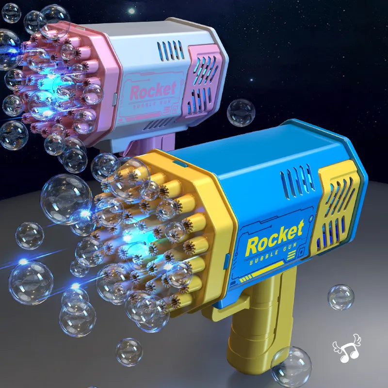 Machine bulles 40 trous. Électrique, sans batterie ni liquide. Jouet pour enfants