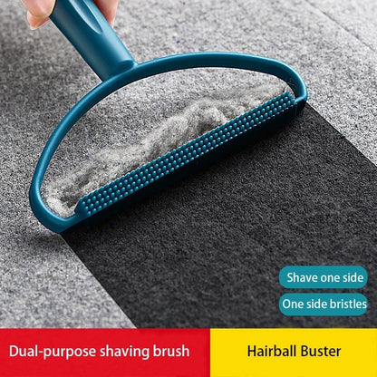 Manual tool for removing lint and animal hair from textiles. Pile, Carpet