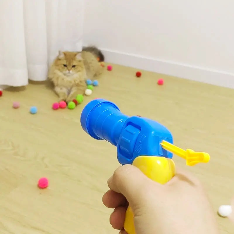 Jouets chats : lancement interactif, créatif, mini pompons, jeux extensibles, balles peluche