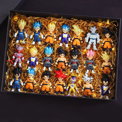 Figurines Dragon Ball Z : Super Saiyan, Goku, Gohan, Vegeta, Broly, Piccolo, Majin Buu, Cadeaux