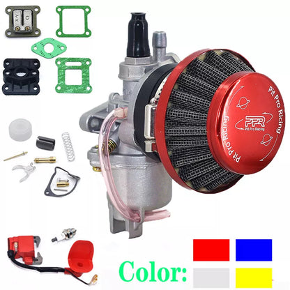 Carburateur avec Filtre à Air pour Moteur 47cc 49cc 2T Mini Moto Quad ATV Kart