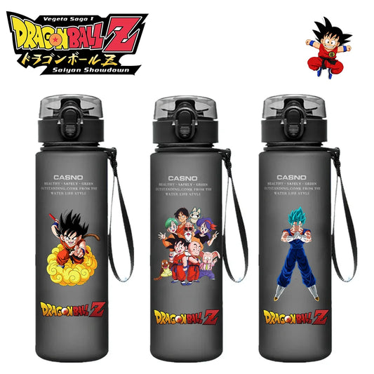 Gourde Dragon Ball 560ml : Goku Super Saiyan, Grande Capacité, Portable, Sports, Cadeaux