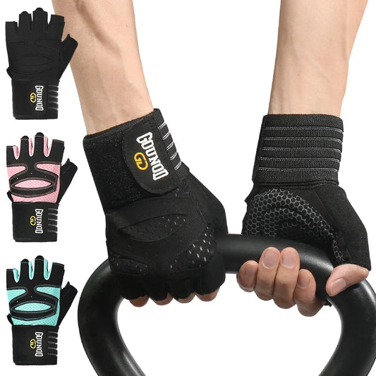 Gants Musculation avec Support Poignet, Antidérapants, sport, fitness, poids