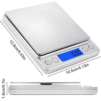 Balance de Cuisine Numérique 3000g/0.1g précise pour Aliments - LCD/Tare