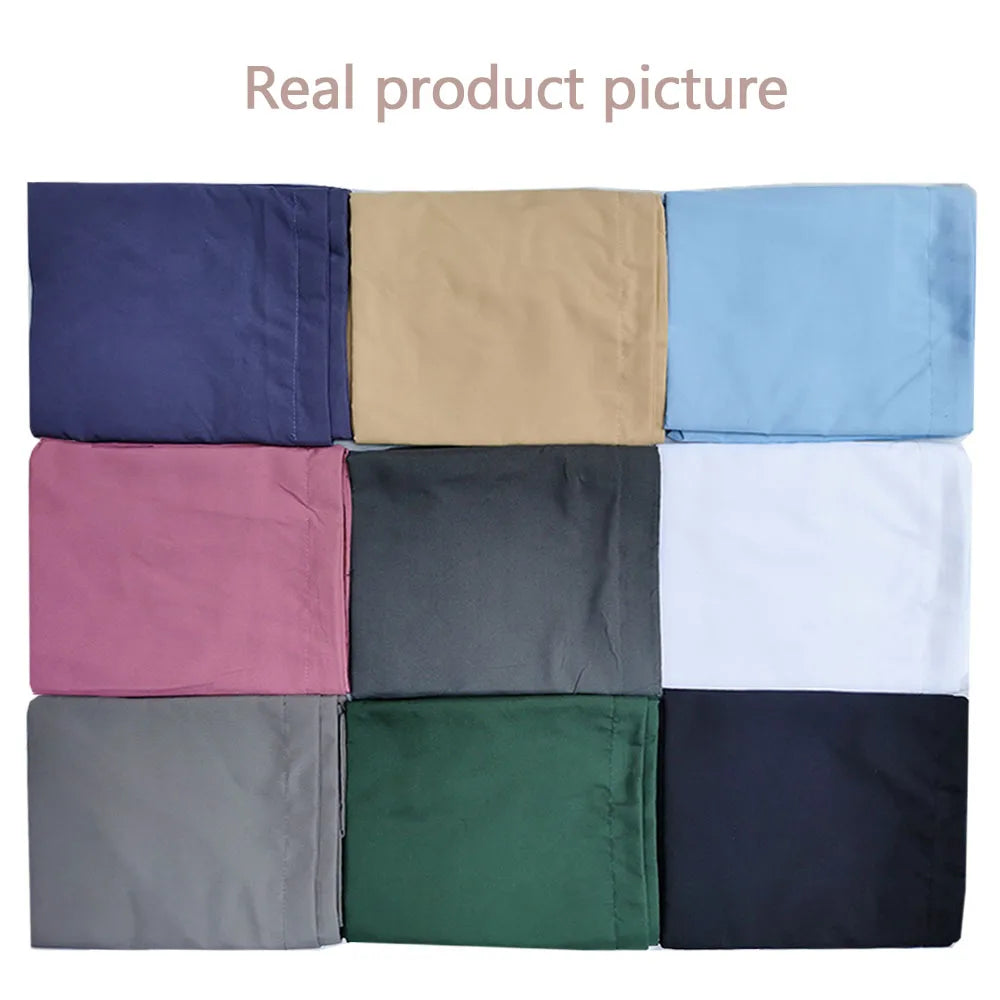 Draps ajustables en coton avec élastiques : Protège-matelas antidérapant pour lit simple, double, king, queen