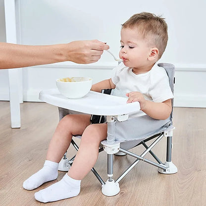 Tabouret en Alliage d'Aluminium - Moderne et Fonctionnel, bébé, manger, table, siège,