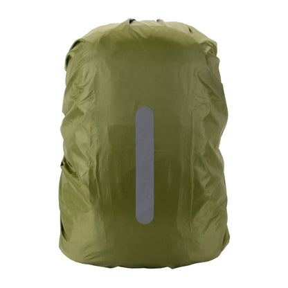 Housse Imperméable Réfléchissante 30-80L Sac à Dos - Sécurité Cyclisme Nocturne Camping