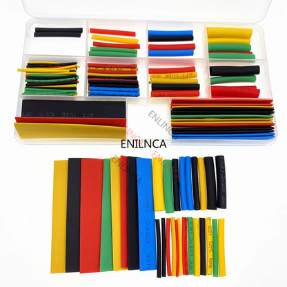 Heat-shrink Tubing Thermoresistant Tube Heat Shrink Wrapping Kit Electrical Connection Wire Cable Insulation Sleeving