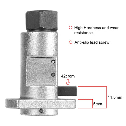 Outil démontage amortisseur hydraulique, bras oscillant, économiseur travail, suspension auto.