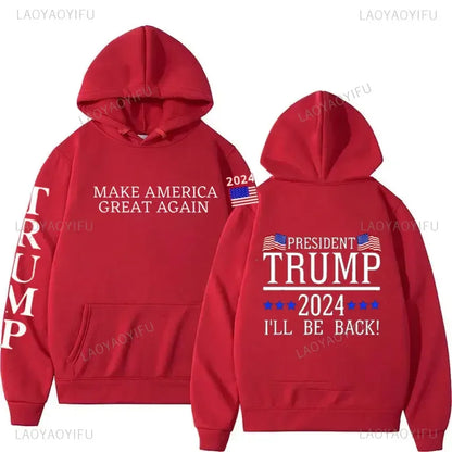 Make America Great again Trump Printed Hoodies Election Man Streetwear Keep A Merica Great Trump Sweatshirts