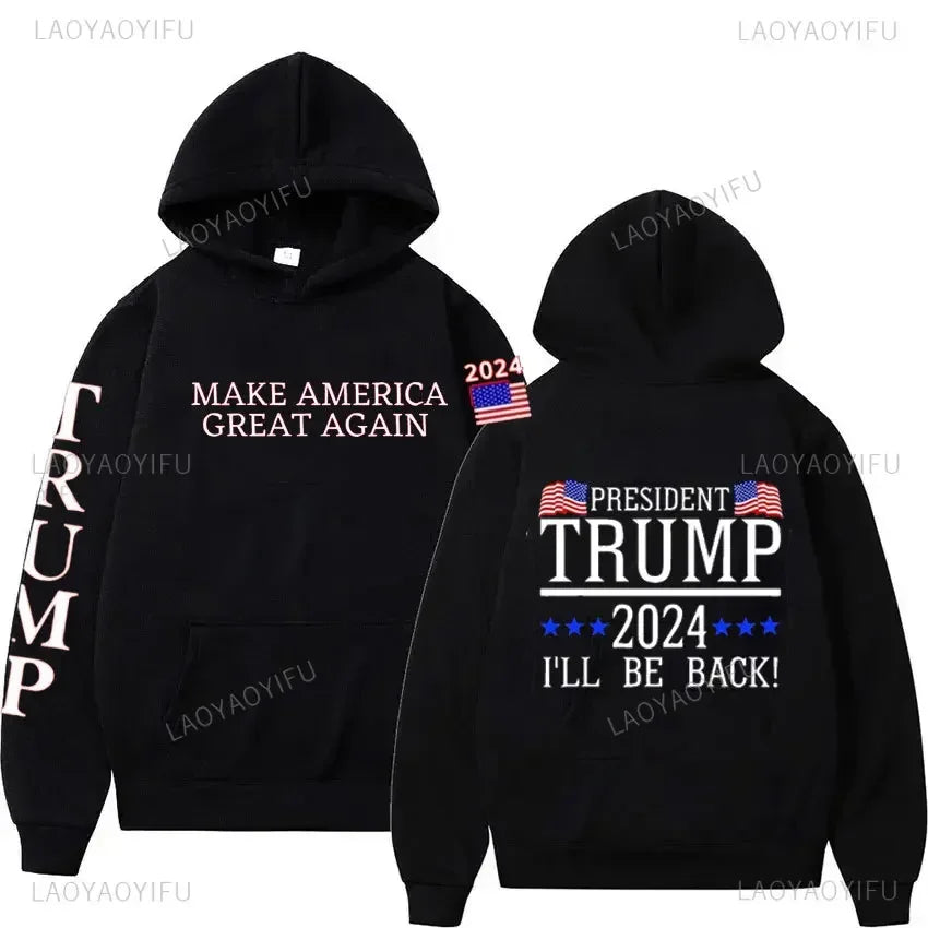 Make America Great again Trump Printed Hoodies Election Man Streetwear Keep A Merica Great Trump Sweatshirts