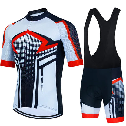 Ensemble cyclisme été homme : maillot, cuissard, pantalon, respirant, coupe laser, 2023