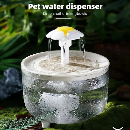 Fontaine à eau automatique chat. Filtre, USB, silencieuse. Distributeur boisson