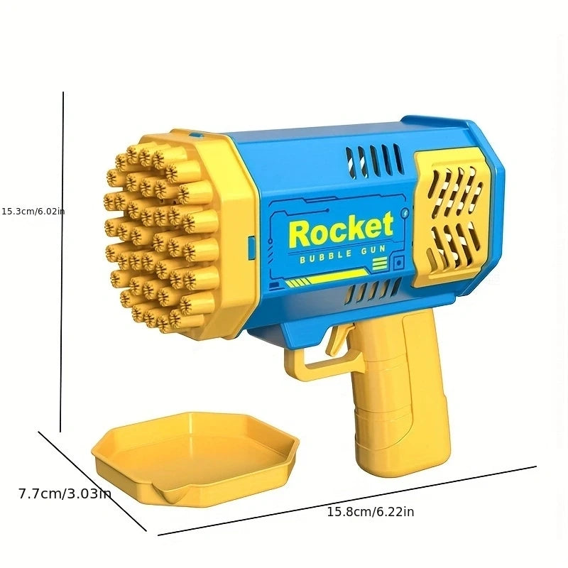 Machine bulles 40 trous. Électrique, sans batterie ni liquide. Jouet pour enfants