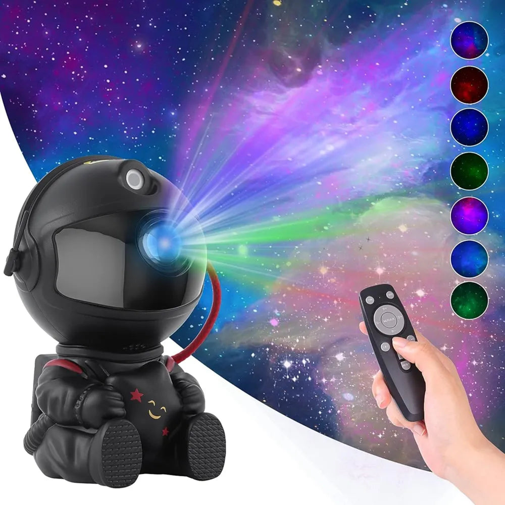 Projecteur étoiles galaxie astronaute lampe LED plafond chambre décor cadeau enfants