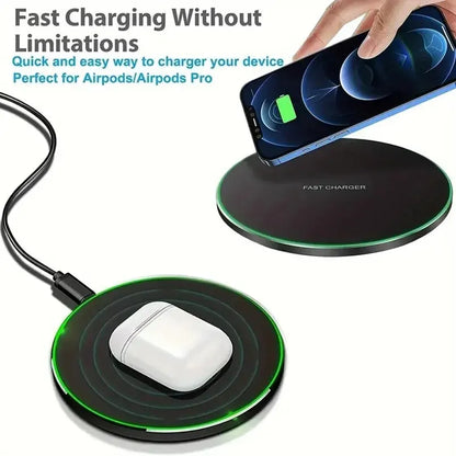 Chargeur sans fil 30W - Charge rapide par induction - Station de recharge