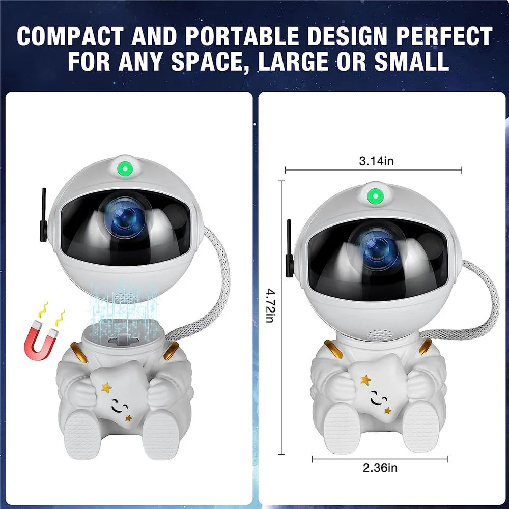 Projecteur étoiles galaxie astronaute lampe LED plafond chambre décor cadeau enfants