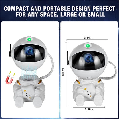 Projecteur étoiles galaxie astronaute lampe LED plafond chambre décor cadeau enfants