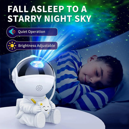 Projecteur étoiles galaxie astronaute lampe LED plafond chambre décor cadeau enfants