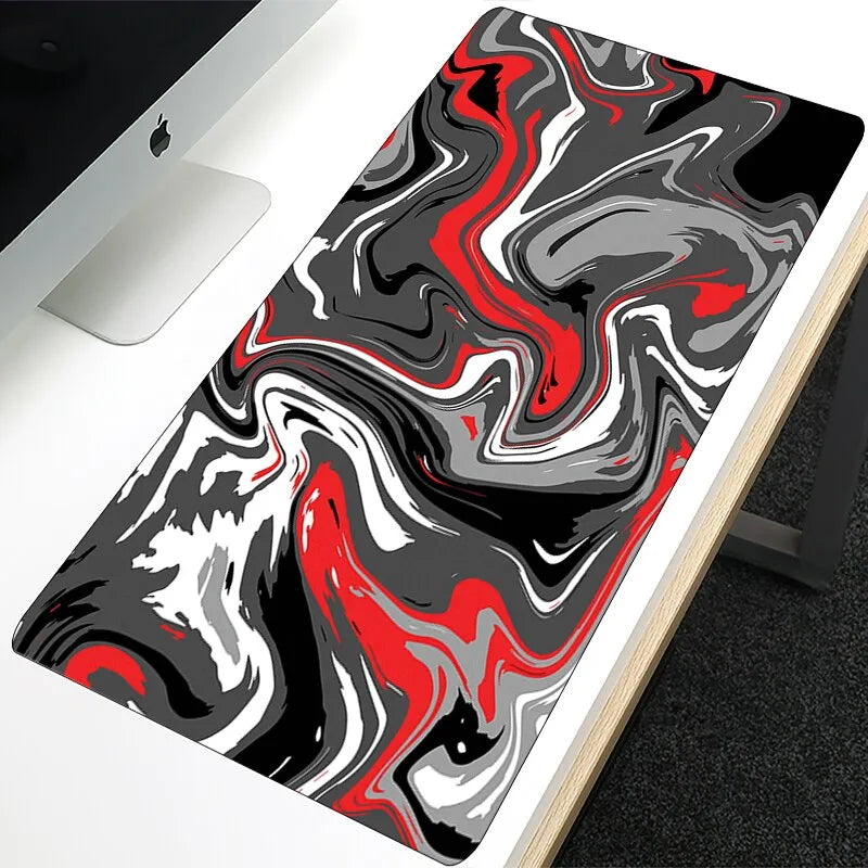 Tapis de Souris Stratum Liquid 900x400 Animé, clavier, ordinateur, bureau, travail