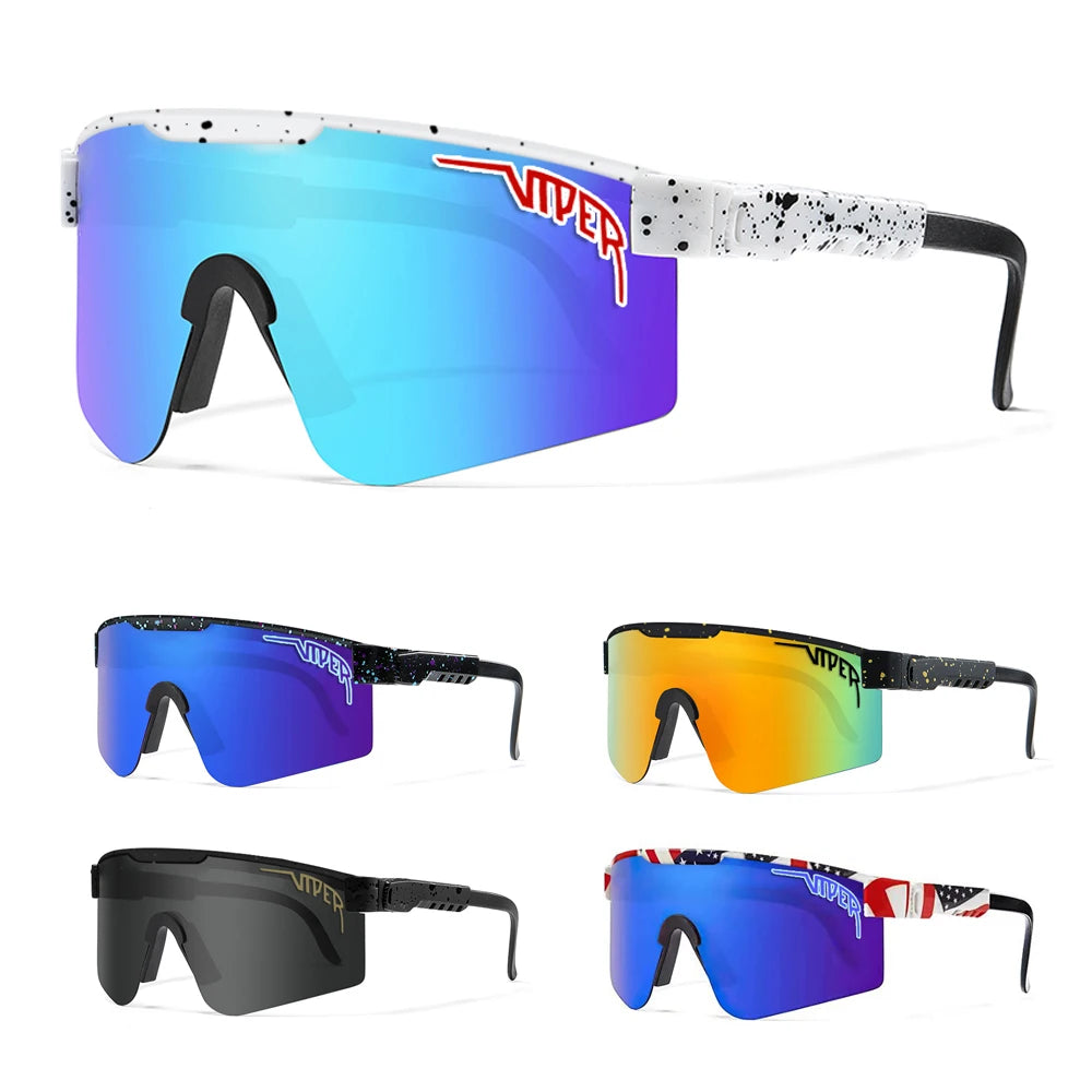 Lunettes soleil anti-vent UV400 hommes femmes sport MTB course mode extérieur